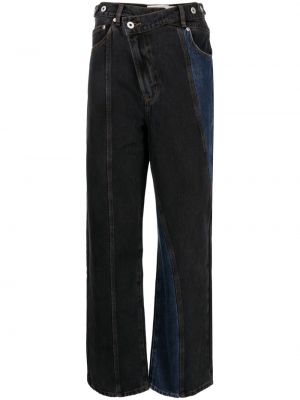 Asymetrické džínsy s rovným strihom Feng Chen Wang
