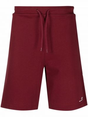 Pantalones cortos deportivos con estampado A.p.c. rojo