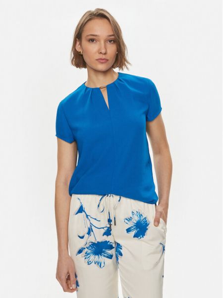 Bluză Calvin Klein albastru
