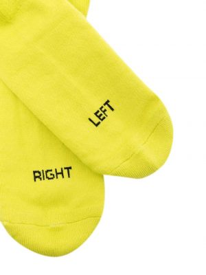 Socken Vetements gelb