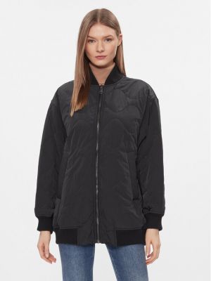 Relaxed fit bomber striukė Weekend Max Mara juoda