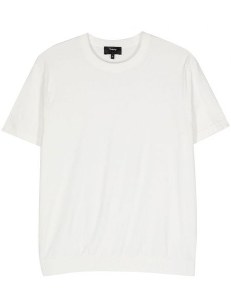 T-shirt en tricot Theory blanc