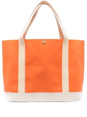Shopper handtasche mit print Junya Watanabe Man orange