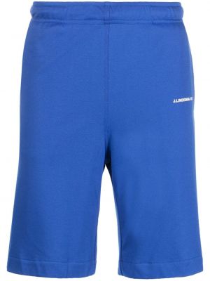 Pantaloncini con stampa J.lindeberg blu