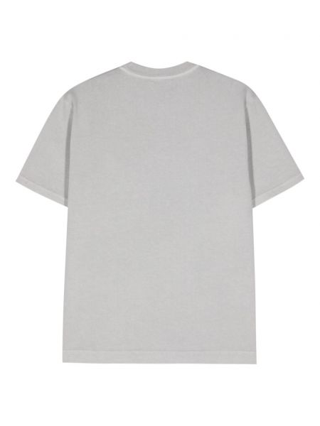 Bavlněné tričko s výšivkou Autry šedé