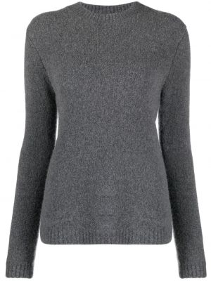 Pull col rond Lisa Yang gris