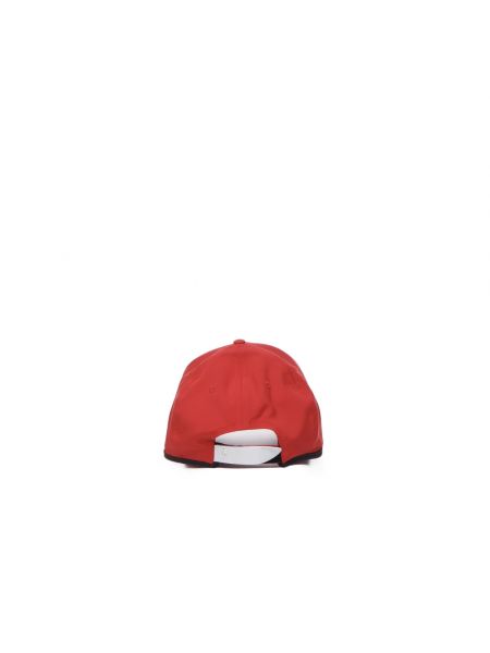 Gorra de algodón Ferrari rojo