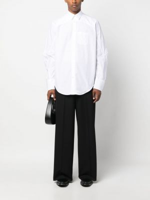 Chemise en coton avec poches Coperni blanc