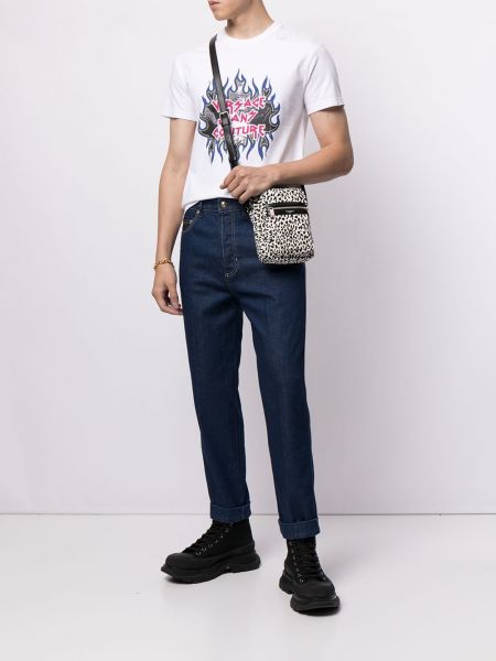 T-shirt mit print Versace Jeans Couture weiß