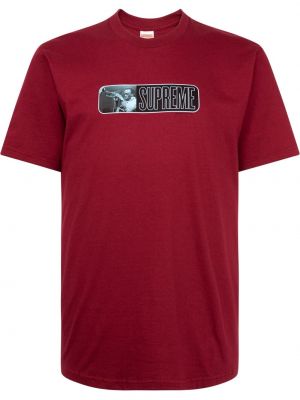 Camiseta Supreme rojo