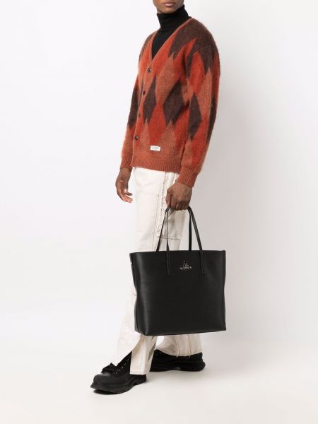 Bolso shopper Vivienne Westwood negro