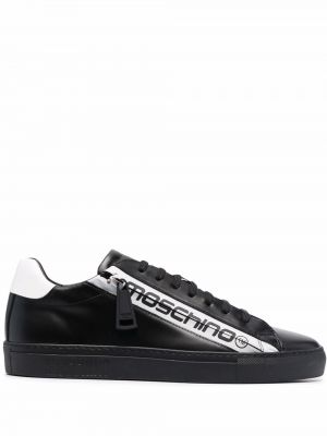 Zip sneakers Moschino svart