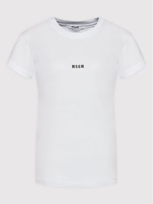 Bílé tričko Msgm