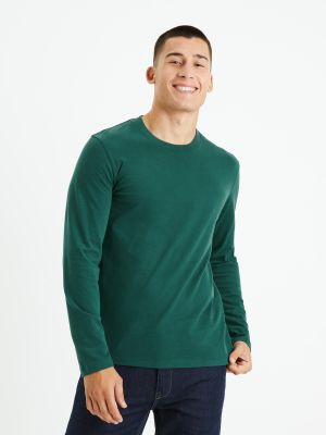 Тениска Celio зелено
