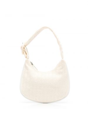 Плетени шопинг чанта Gu_de бяло