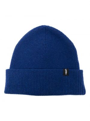 Кашмирена шапка Mackintosh синьо