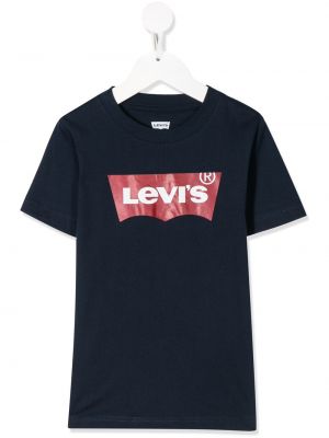 T-shirt för tjejer Levi's Kids blå