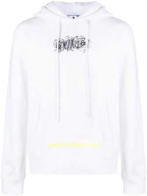 Hoodie Off-white vit