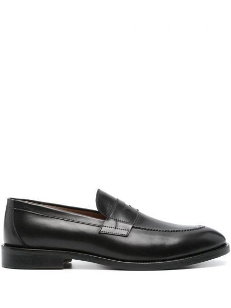 Pantofi loafer din piele Boggi Milano negru