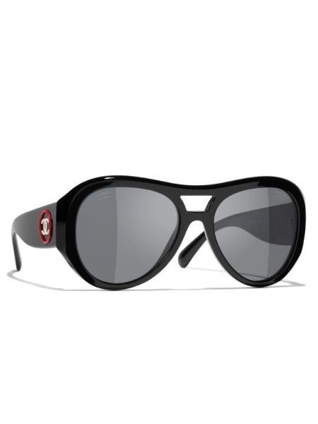 Okulary przeciwsłoneczne Chanel czarne