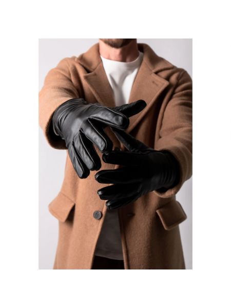 Rękawiczki Stetson czarne