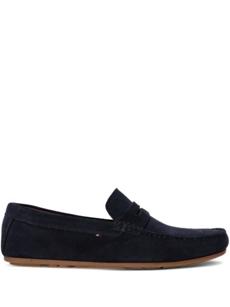 Ruskind loafers Tommy Hilfiger blå