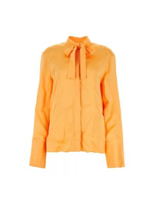 Bluzka Jil Sander pomarańczowa