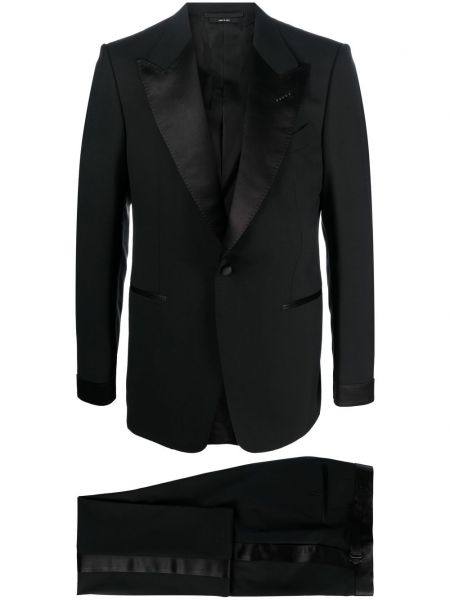 Complet di lana Tom Ford nero