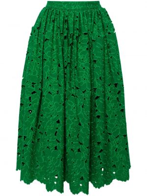Midi sukně Erdem zelené
