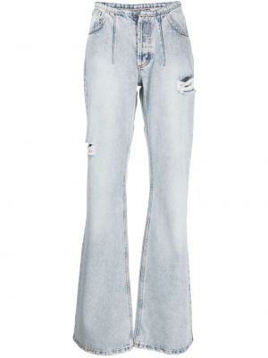 Distressed bootcut jeans ausgestellt The Mannei