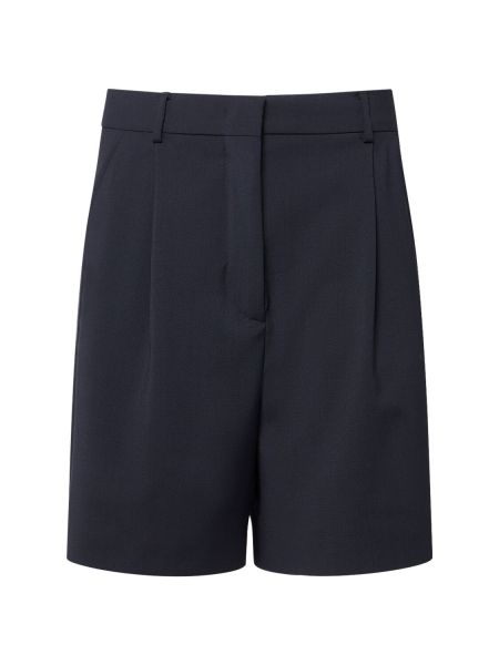 Uld bermudashorts Weekend Max Mara blå