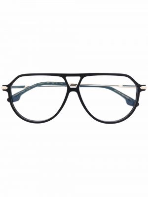 Victoria Beckham Eyewear lunettes de vue à monture aviateur oversize - Noir