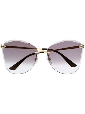 Oversize слънчеви очила Cartier Eyewear