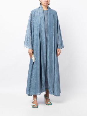 Robe de soirée plissé Bambah bleu