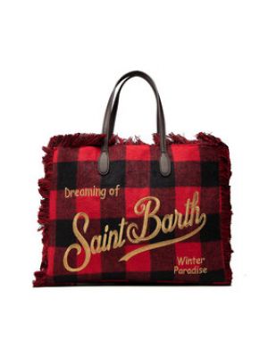 Червона сумка з ручками Mc2 Saint Barth