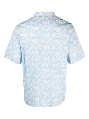 Bavlněná košile s abstraktním vzorem Universal Works