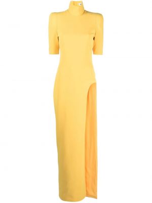 Вечерна рокля Mônot жълто