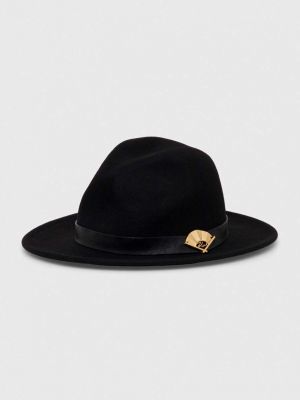 Gyapjú kalap Karl Lagerfeld fekete