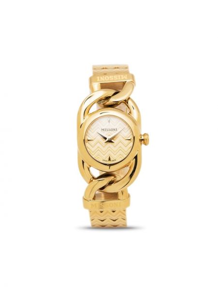 Laikrodžiai Missoni auksinė