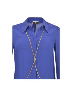 Koszula Elisabetta Franchi niebieska