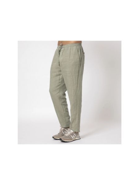 Pantalones de lino Altea verde