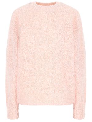 Меланжевый свитер Kenzo розовый