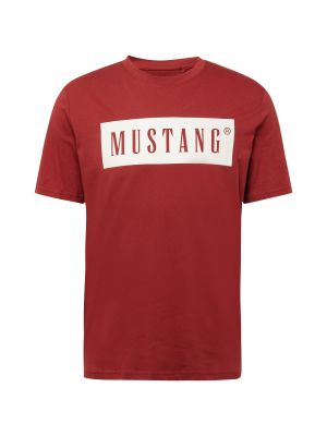 Tričko Mustang červená