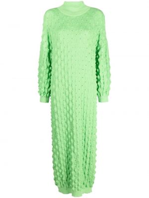 Sukienka długa Henrik Vibskov zielona
