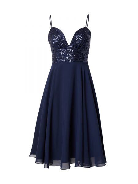 Κοκτέιλ φόρεμα Swing μπλε