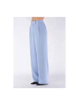 Pantalones plisados Simkhai azul