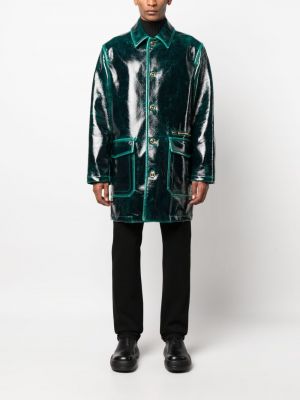 Kabát Versace zelený