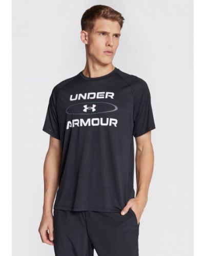 T-shirt large Under Armour noir