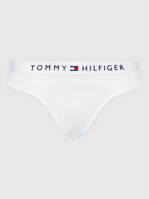 Kalhotky string Tommy Hilfiger bílé
