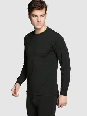 Camiseta de manga larga manga larga Impetus negro